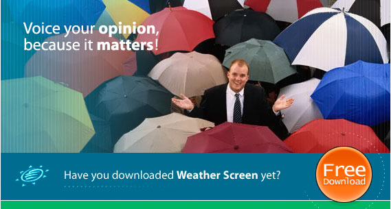 Our users comment on Weather Screen